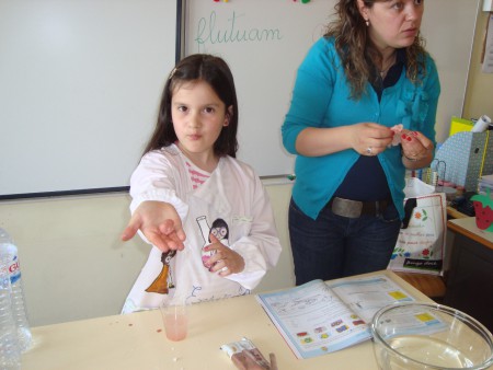 Mudanças de propriedades de alguns materiais em contacto com a água